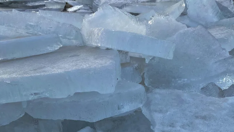 Ел мороженое при -40°С среди льдин Иртыша: казахстанец впечатлил всех