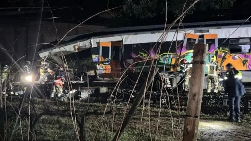 Еще одна катастрофа с поездом случилась в Испании