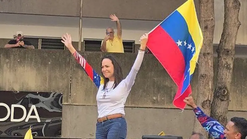 Трамп рассматривает Марию Мачадо для работы в Венесуэле