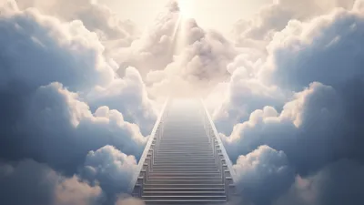 Рай, ступени, облака, фото - Новости Zakon.kz от 22.01.2026 05:20