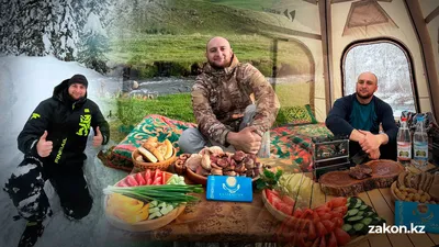 Манты в требухе и карусель на льдине: аппетитные блоги алматинца на природе разлетаются по миру