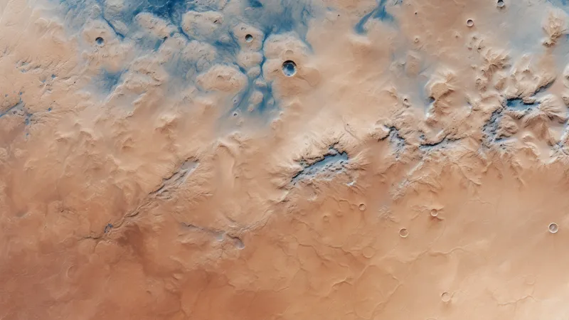 Планетологи нашли на Марсе "Северный Ледовитый океан"