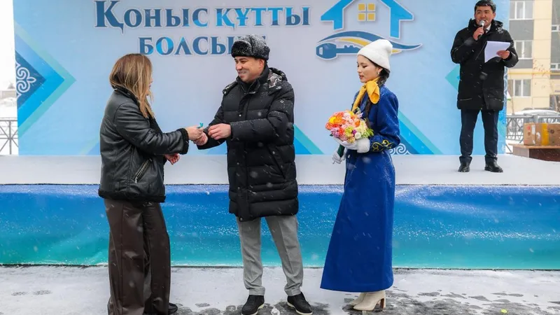 В Шымкенте 46 семей получили ключи от новых квартир