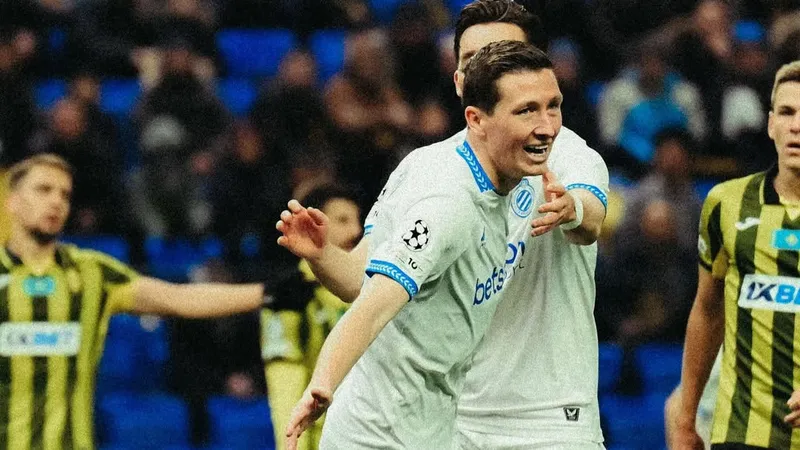 В "Кайрате" назвали самого сложного игрока по Лиге чемпионов от "Брюгге"