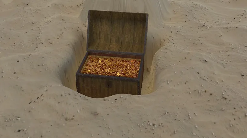 Археологи раскопали "заминированные" золотые монеты с изображением незаконного правителя