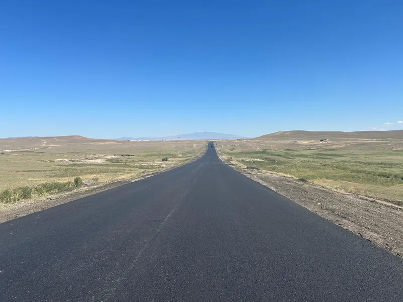 дорога в области Жетысу, фото - Новости Zakon.kz от 22.01.2026 17:10