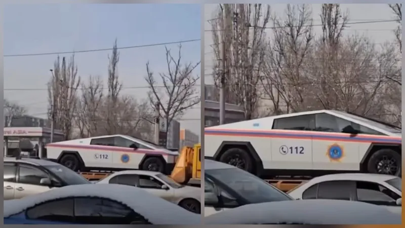 Во сколько обошлась бюджету покупка Tesla Cybertruck спасателям Алматы