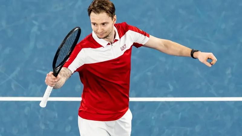 Бублик вытащил два тай-брейка и впервые сыграет в 1/8 финала AusOpen