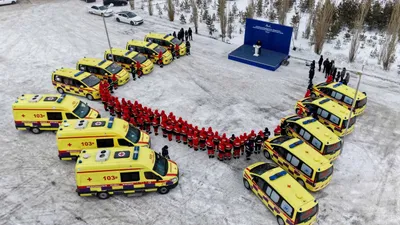 скорая помощь, автомобили, медицина, фото - Новости Zakon.kz от 23.01.2026 16:06