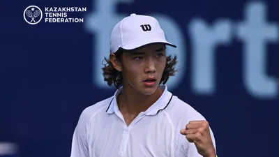 Амир Омарханов, теннис, Казахстан , фото - Новости Zakon.kz от 24.01.2026 21:24
