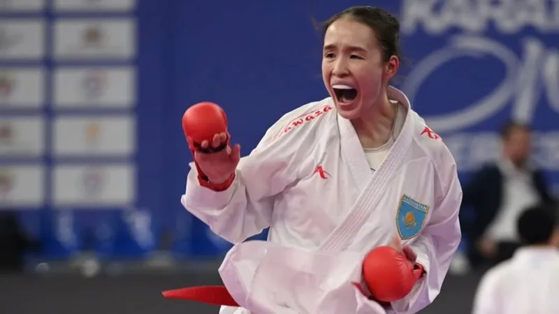Казахстанская каратистка "выбила" победу на топ-турнире в Турции