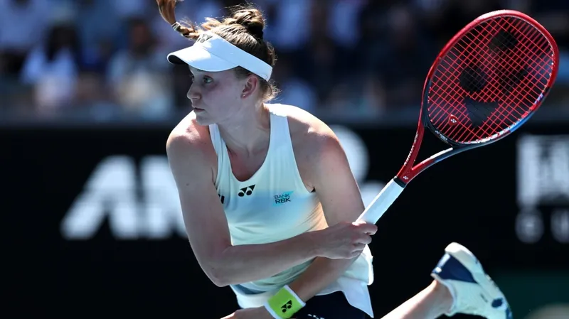 Елена Рыбакина шагнула в четвертьфинал австралийского чемпионата