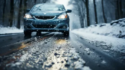 Чем зимой посыпают улицы Алматы и как защитить автомобиль от реагентов