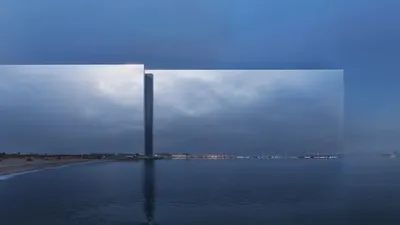 "Зеркальная линия" в Саудовской Аравии , фото - Новости Zakon.kz от 28.01.2026 02:30