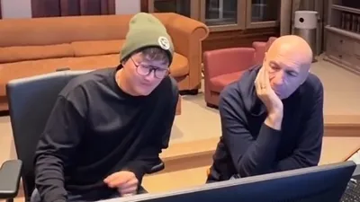 певец Alex Lim, композитор Игорь Крутой, фото - Новости Zakon.kz от 27.01.2026 12:58