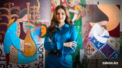 Луноликие красавицы: загадочные женские образы пишет художница из Тараза, фото - Новости Zakon.kz от 28.01.2026 15:58