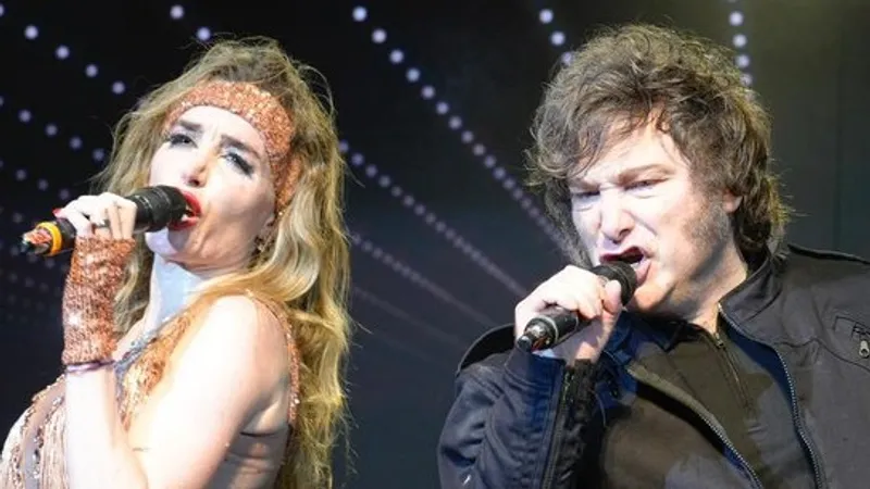 Президент Аргентины спел со своей бывшей возлюбленной на ее шоу