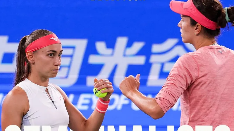 Данилина и Крунич сенсационно обыграли лучшую пару мира на AusOpen-2026