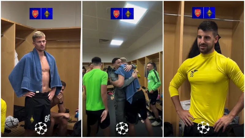 Появились трогательные кадры из раздевалки "Кайрата" после матча с "Арсеналом"