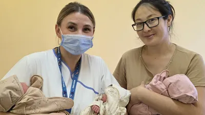 казахстанка, родившая трех девочек, фото - Новости Zakon.kz от 30.01.2026 13:32