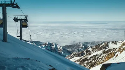 вид с гор на Алматы, фото - Новости Zakon.kz от 31.01.2026 18:48