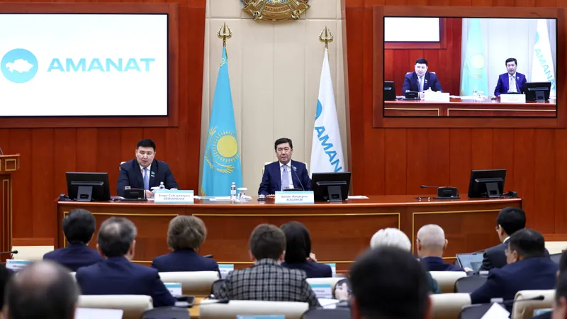 Депутаты от AMANAT высказались в поддержку проекта новой Конституции
