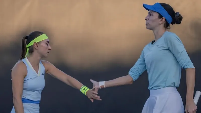 Анна Данилина второй раз в карьере проигрывает финал женской пары AusOpen