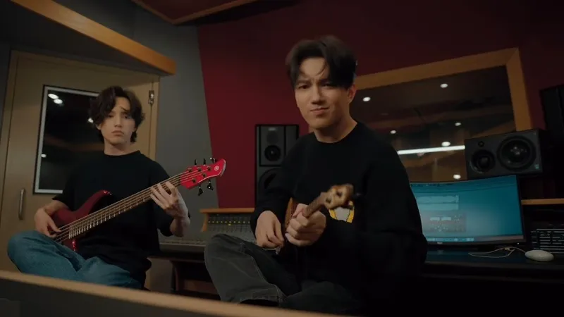 Домбра, гитара и невероятная гармония: Димаш вместе с братом удивили фанатов новым роликом