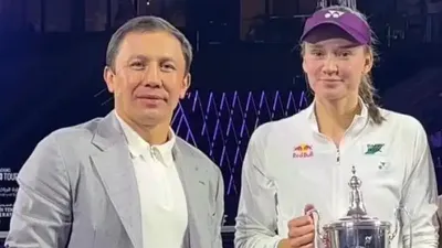 Первая ракетка Казахстана и Головкин, фото - Новости Zakon.kz от 01.02.2026 06:42