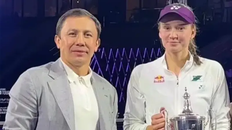 Головкин обратился к Рыбакиной по случаю победы на Australian Open