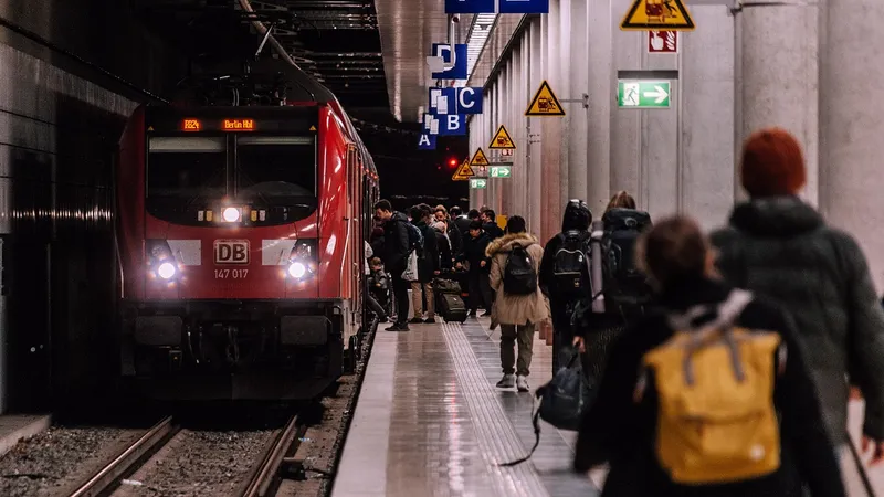 Поезд с пассажирами сошел с рельсов в метро Стамбула