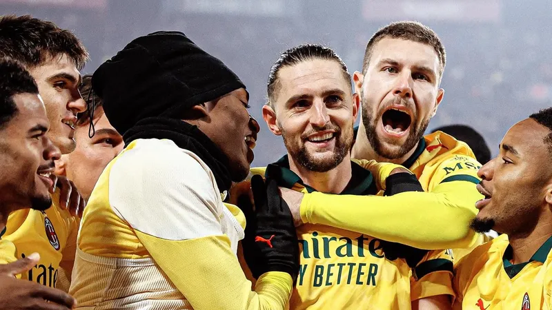 "Милан" разгромил "Болонью" и продлил беспроигрышную серию до 22-х игр