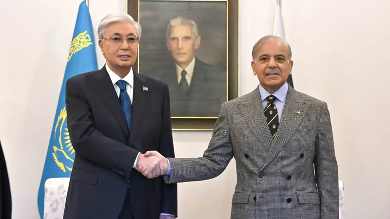 Детали переговоров в узком составе: что обсудили Касым-Жомарт Токаев и Шахбаз Шариф