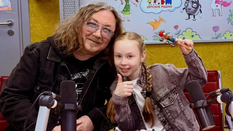 Дочь 66-летнего Игоря Николаева написала песню в 10 лет