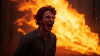 Мужчина, пожар, огонь, крик, фото - Новости Zakon.kz от 05.02.2026 08:20