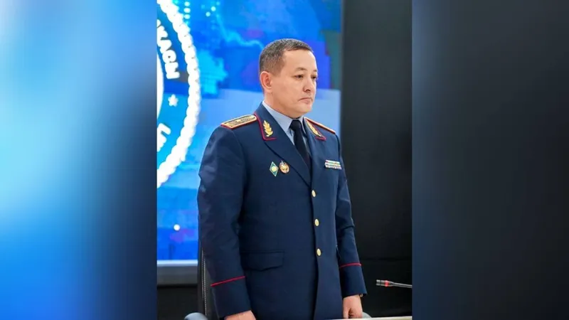 Назначен новый начальник полиции Шымкента