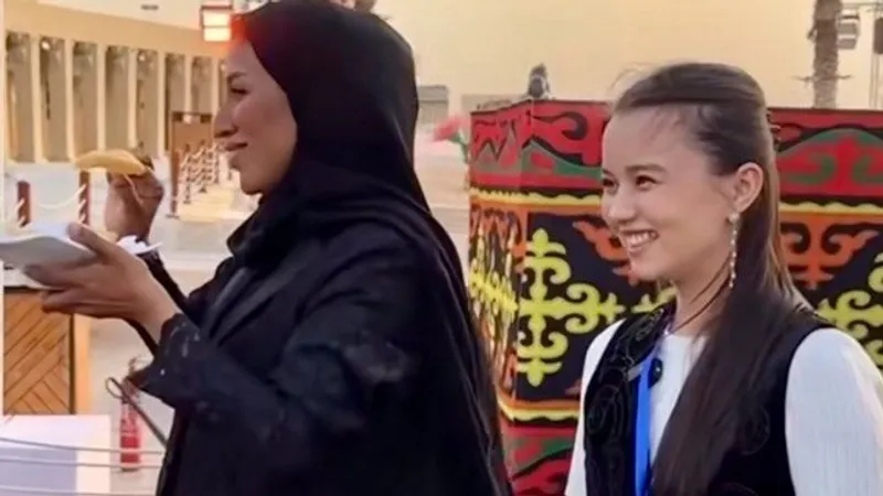 Сестренка Димаша повезла национальную кухню в Катар