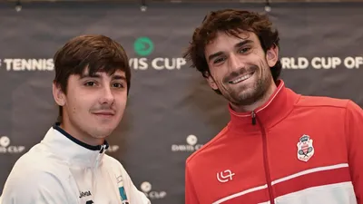 Теннис Матч Кубок Дэвиса, фото - Новости Zakon.kz от 06.02.2026 18:14