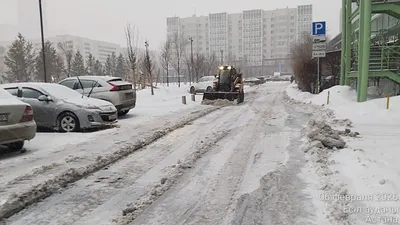 Снегопад в Астане, фото - Новости Zakon.kz от 06.02.2026 14:17