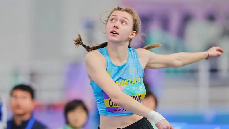 Казахстанская легкоатлетка завоевала "золото" чемпионата Азии