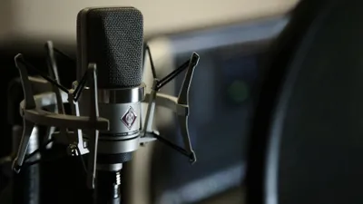 микрофон, студия, фото - Новости Zakon.kz от 06.02.2026 10:44