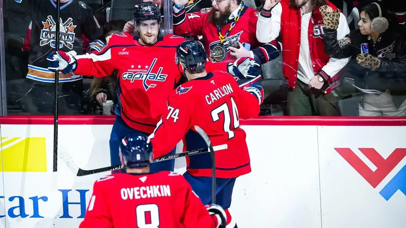 Ассист Овечкина поставил победную точку в матче с "Нэшвиллом"