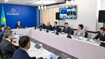 премьер-министр РК Олжас Бектенов, совещание, фото - Новости Zakon.kz от 06.02.2026 17:19