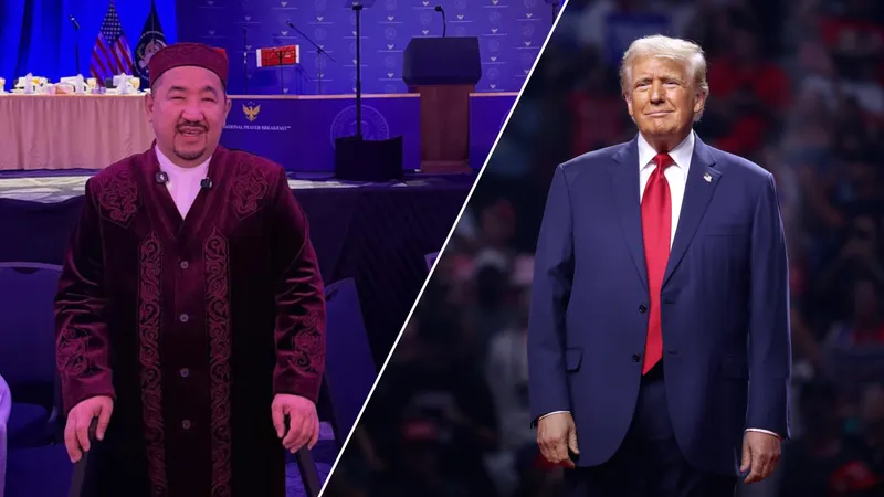 Казахстанский имам побывал на молитвенном завтраке с участием Дональда Трампа