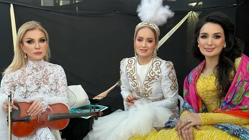 Жамиля Серкебаева и Зарина Алтынбаева выступили в Катаре