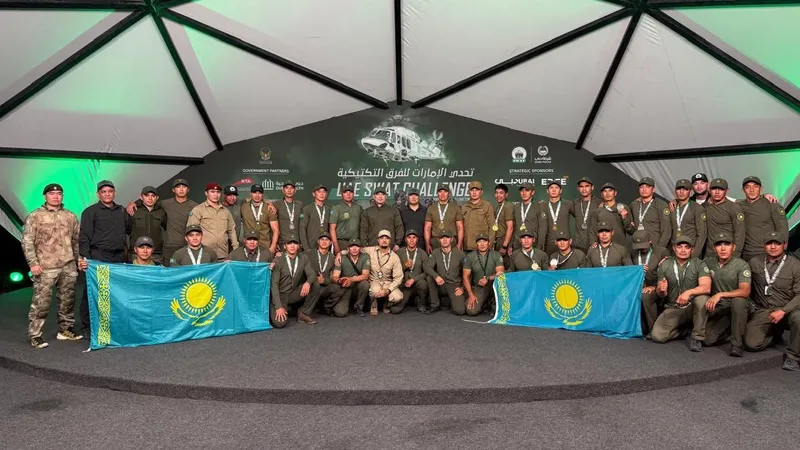 Спецподразделения Казахстана уверенно стартовали на UAE SWAT Challenge в Дубае