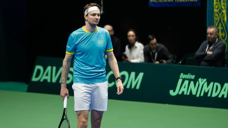 Кубок Дэвиса в Астане завершился неудачей для сборной Казахстана