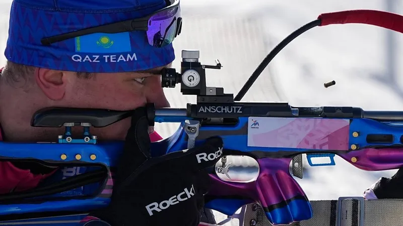 Сборная Казахстана приняла участие в смешанной эстафете на Олимпиаде-2026