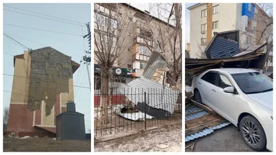 Как после апокалипсиса: ветер "перевернул" Конаев, фото - Новости Zakon.kz от 09.02.2026 13:21