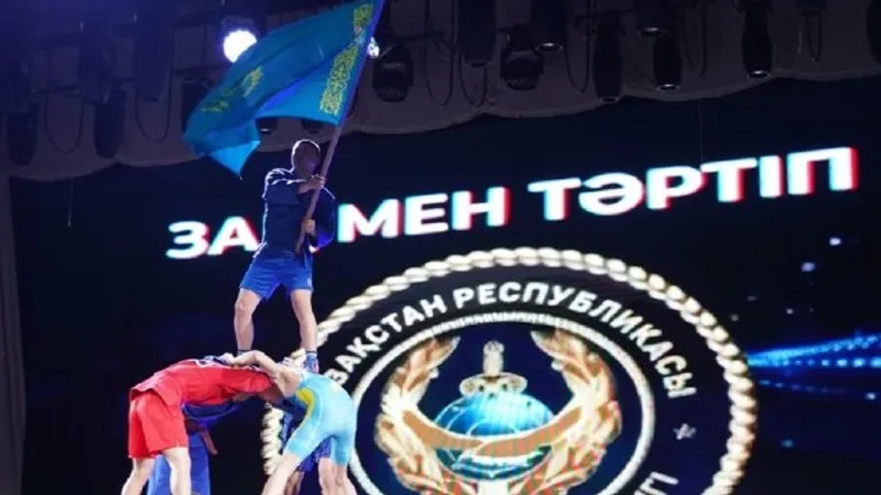 Видео полицейских Казахстана стало вирусным в соцсетях